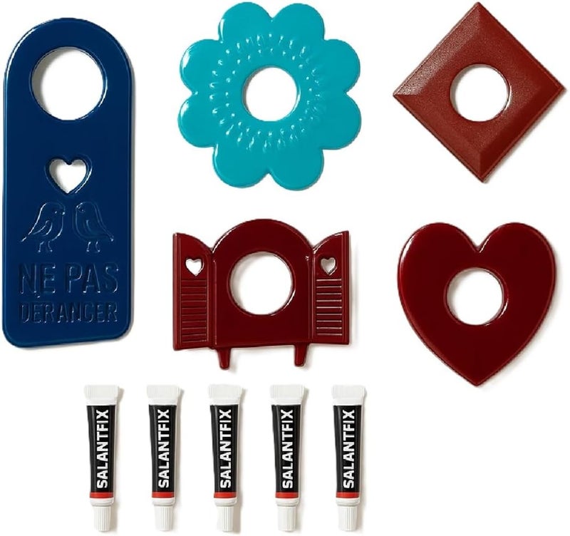 CEDAR ALPHA 5 Pk 1.4" Metal Bird House Predator Guards -1-7/16" Hole Sizes - Excludes Different Bird Species - Protects The Entry Hole - Image 1